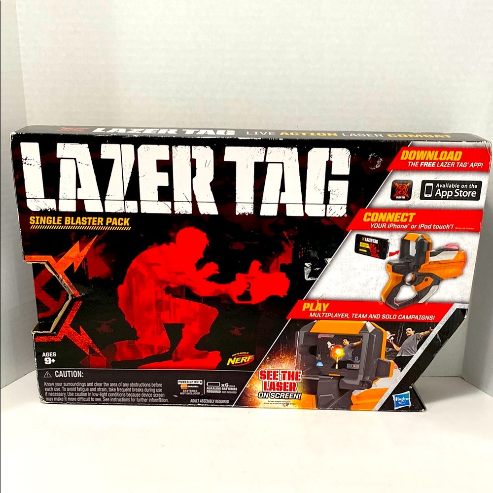 NERF LAZER TAG SINGLE BLASTER PACK